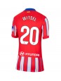 Atletico Madrid Axel Witsel #20 Domácí Dres pro Dámské 2024-25 Krátký Rukáv